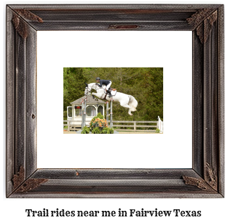 trail rides near me in Fairview, Texas